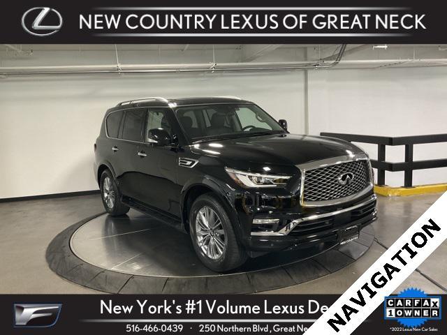 used 2021 INFINITI QX80 car, priced at $41,498