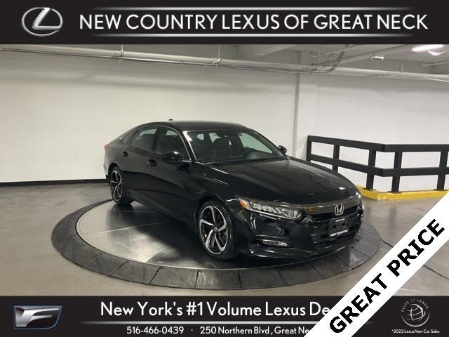 used 2019 Honda Accord car, priced at $18,998