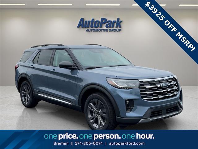 new 2025 Ford Explorer car, priced at $46,470