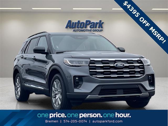 new 2025 Ford Explorer car, priced at $45,500