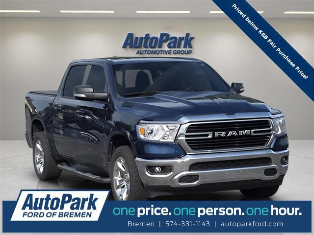 used 2021 Ram 1500 car, priced at $29,995