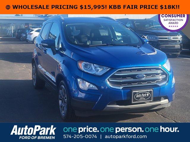 used 2021 Ford EcoSport car, priced at $15,995