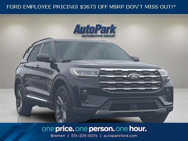 new 2025 Ford Explorer car, priced at $46,227