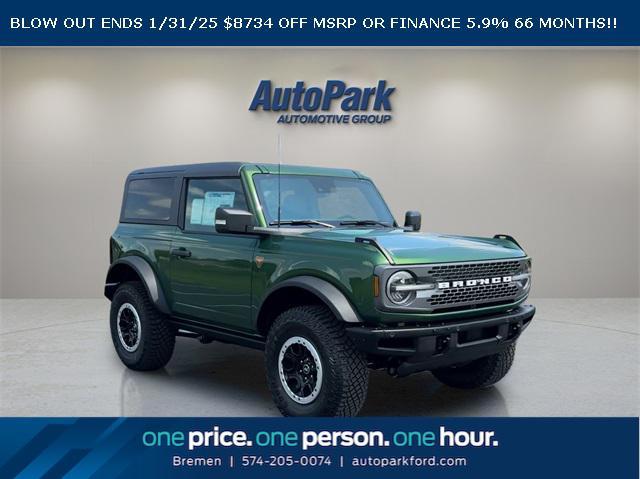 new 2024 Ford Bronco car, priced at $59,306