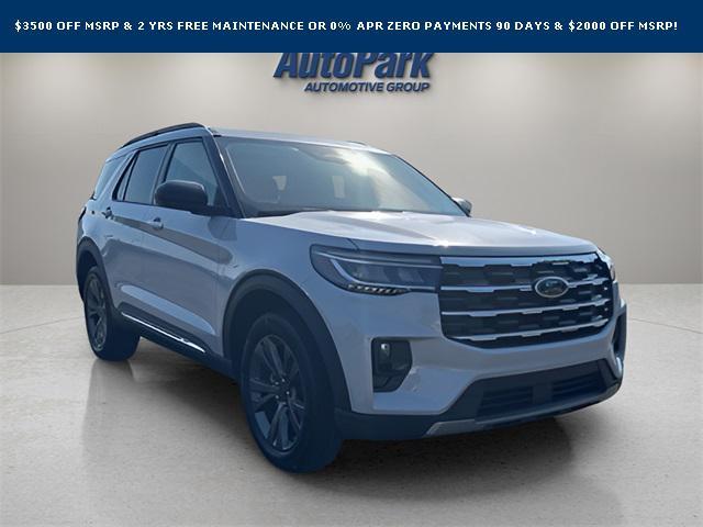 new 2025 Ford Explorer car, priced at $46,846