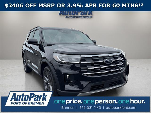 new 2025 Ford Explorer car, priced at $45,254