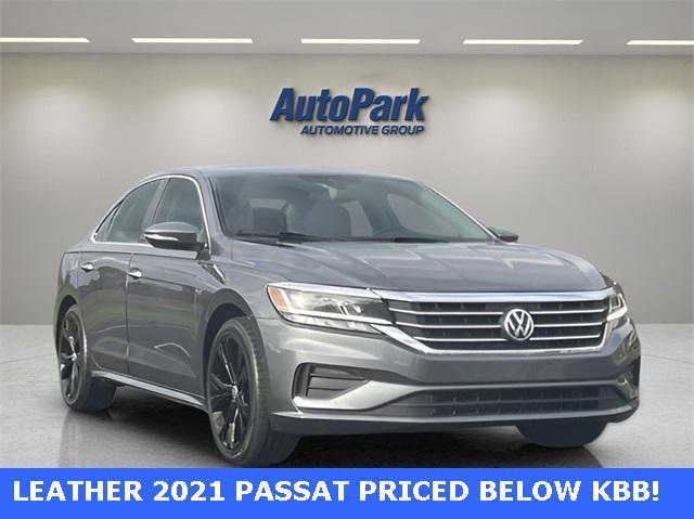 used 2021 Volkswagen Passat car, priced at $17,495