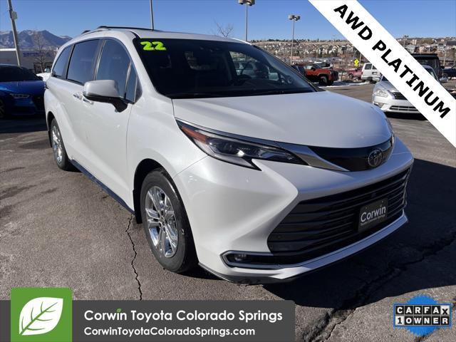 used 2022 Toyota Sienna car, priced at $51,000