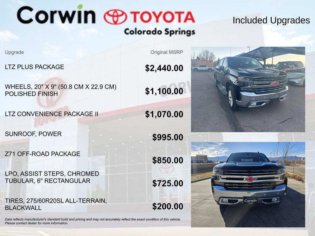 used 2019 Chevrolet Silverado 1500 car, priced at $32,000