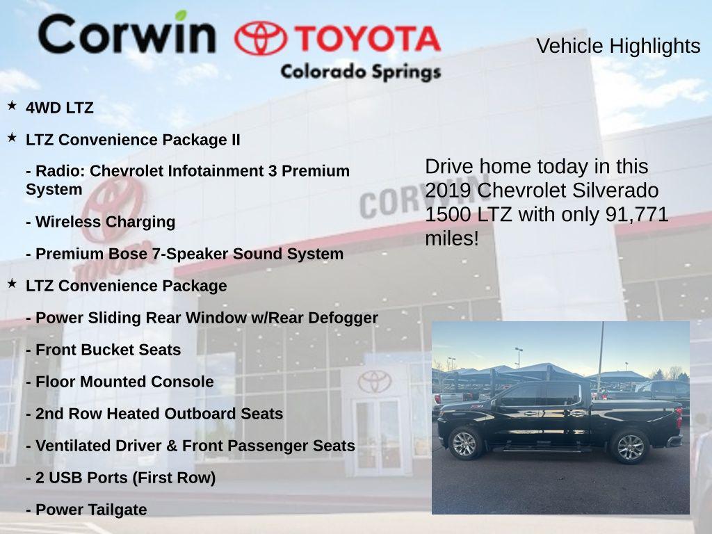 used 2019 Chevrolet Silverado 1500 car, priced at $32,000