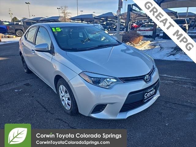 used 2015 Toyota Corolla car, priced at $15,000