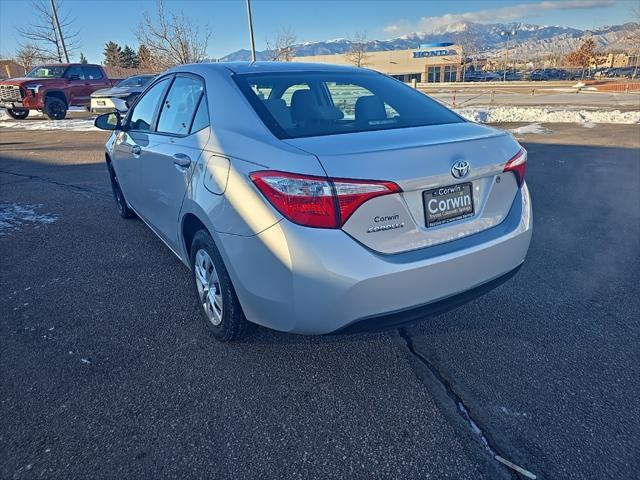 used 2015 Toyota Corolla car, priced at $15,000