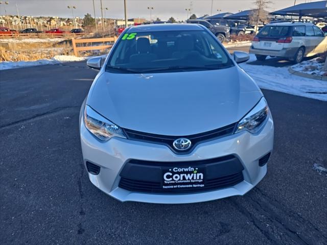 used 2015 Toyota Corolla car, priced at $15,000