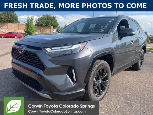 used 2023 Toyota RAV4 Hybrid car, priced at $38,000