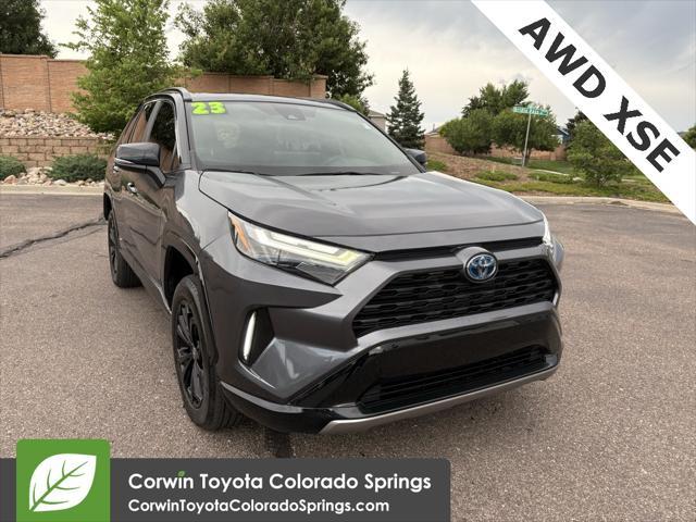 used 2023 Toyota RAV4 Hybrid car, priced at $38,000