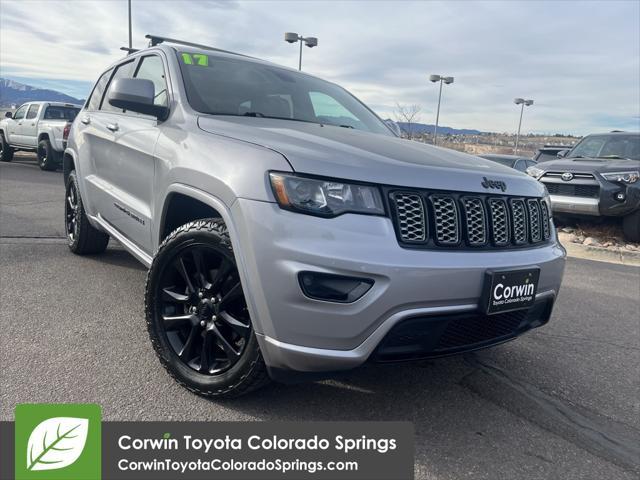 used 2017 Jeep Grand Cherokee car, priced at $18,500