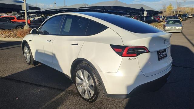 used 2021 Tesla Model Y car, priced at $27,000