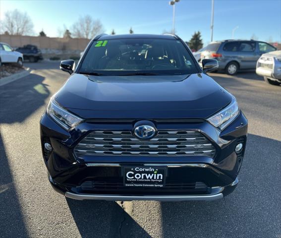 used 2021 Toyota RAV4 Hybrid car, priced at $31,000