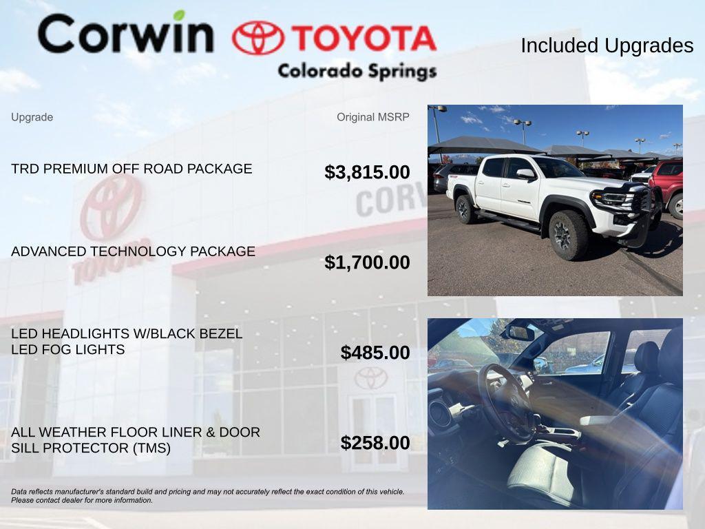used 2023 Toyota Tacoma car, priced at $37,950