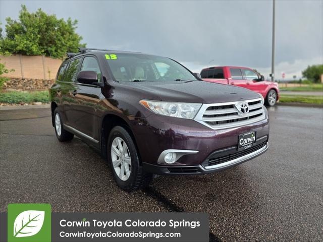 used 2013 Toyota Highlander car, priced at $12,000