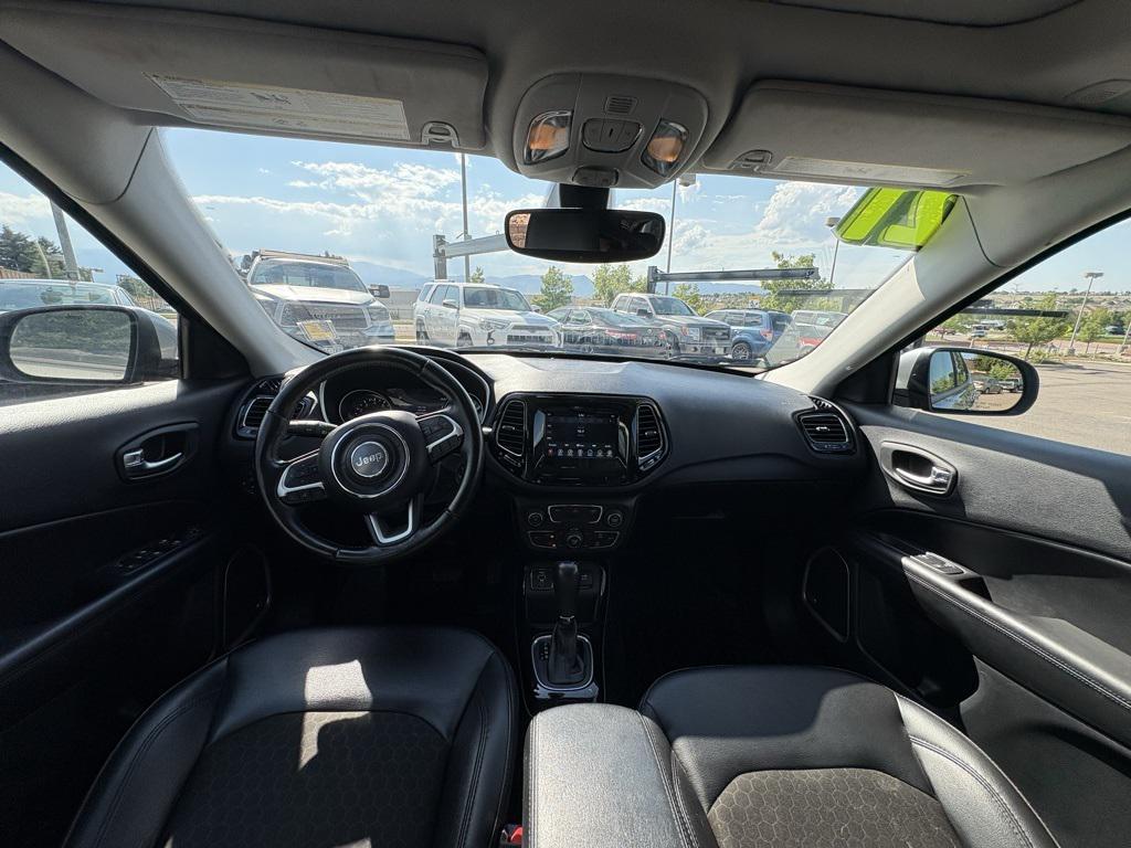 used 2021 Jeep Compass car, priced at $18,000