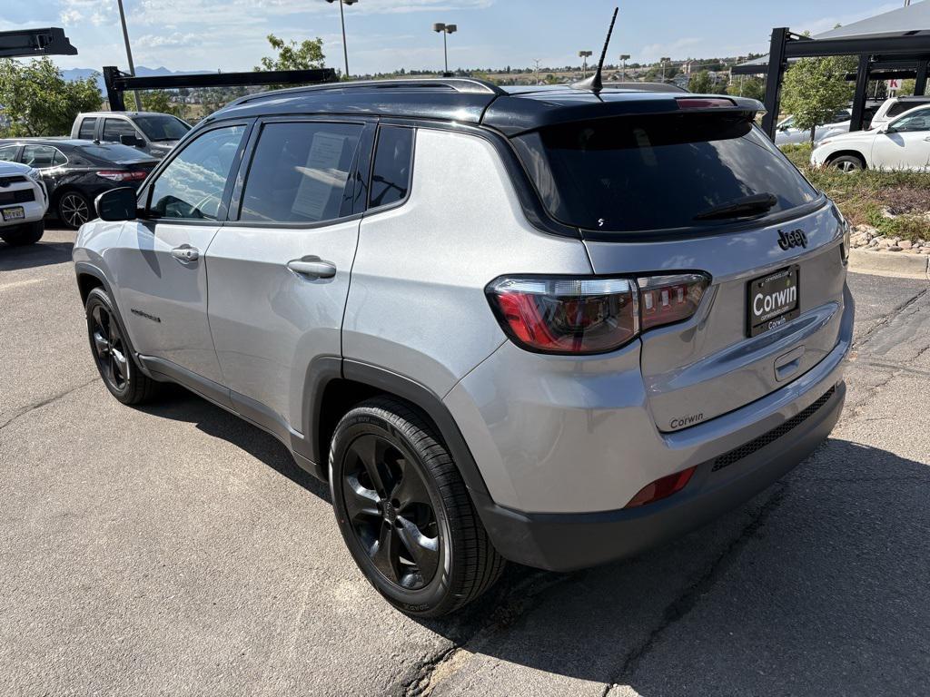 used 2021 Jeep Compass car, priced at $18,000