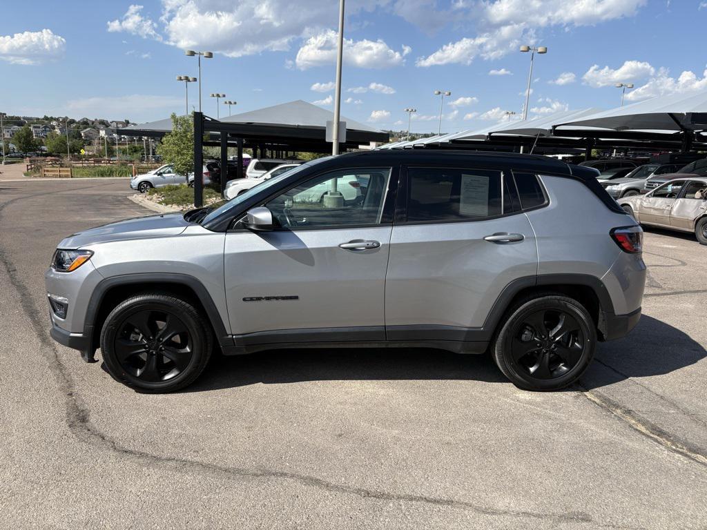 used 2021 Jeep Compass car, priced at $18,000