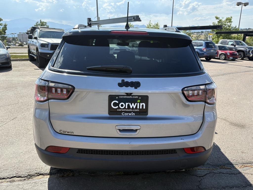 used 2021 Jeep Compass car, priced at $18,000