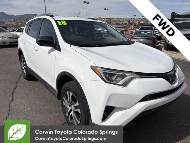 used 2018 Toyota RAV4 car, priced at $17,900