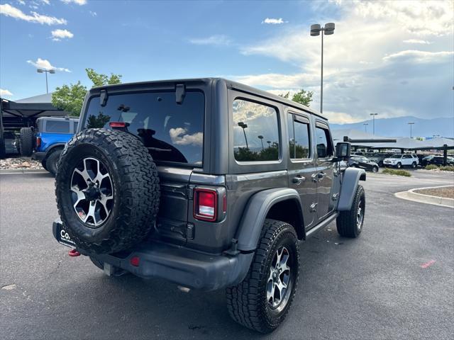 used 2020 Jeep Wrangler Unlimited car, priced at $34,500