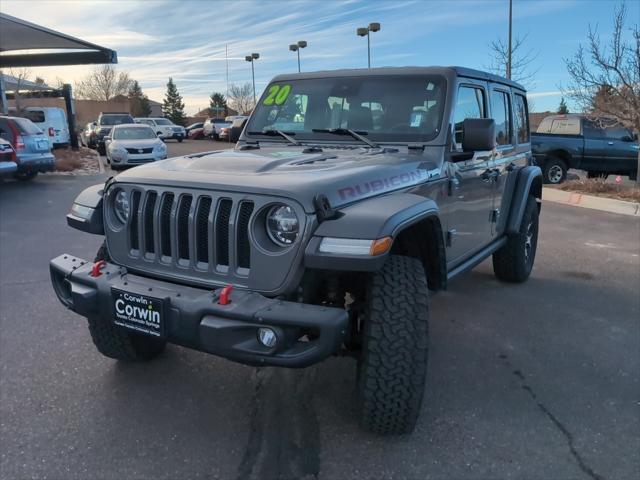 used 2020 Jeep Wrangler Unlimited car, priced at $30,600