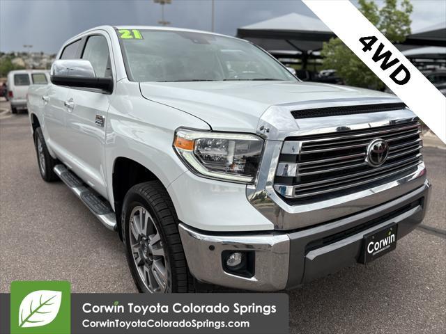 used 2021 Toyota Tundra car, priced at $52,000