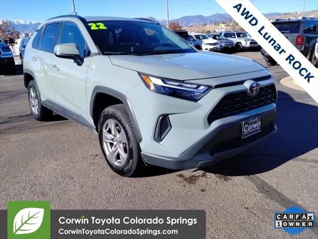 used 2022 Toyota RAV4 car, priced at $27,000