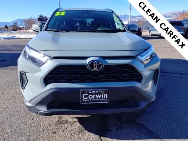 used 2022 Toyota RAV4 car, priced at $27,000