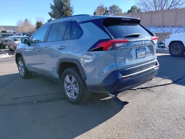 used 2022 Toyota RAV4 car, priced at $27,000