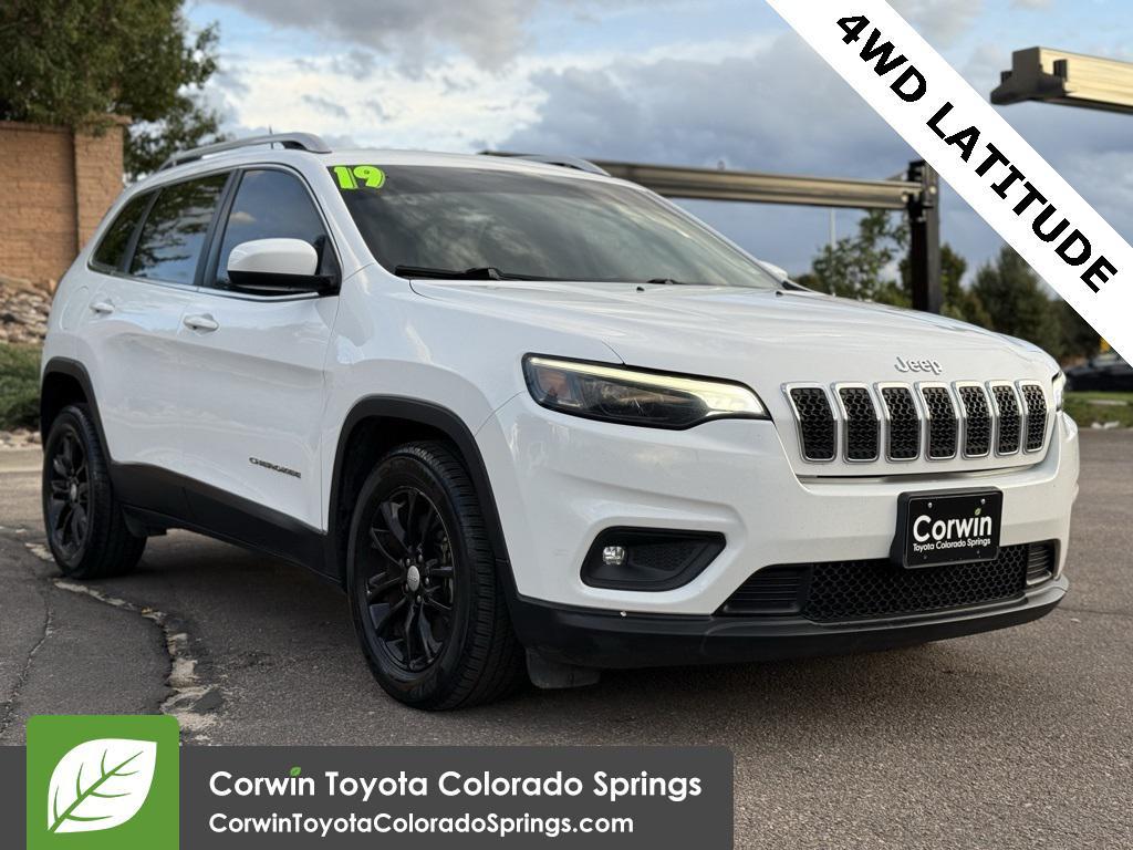 used 2019 Jeep Cherokee car, priced at $12,500