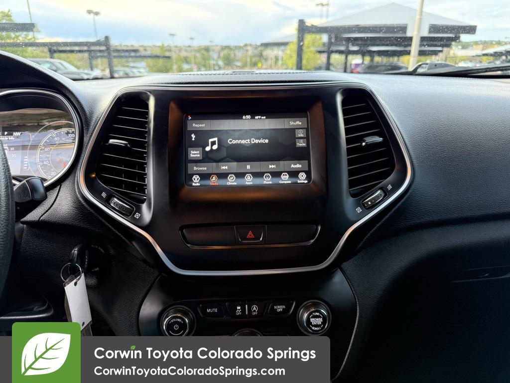 used 2019 Jeep Cherokee car, priced at $12,500