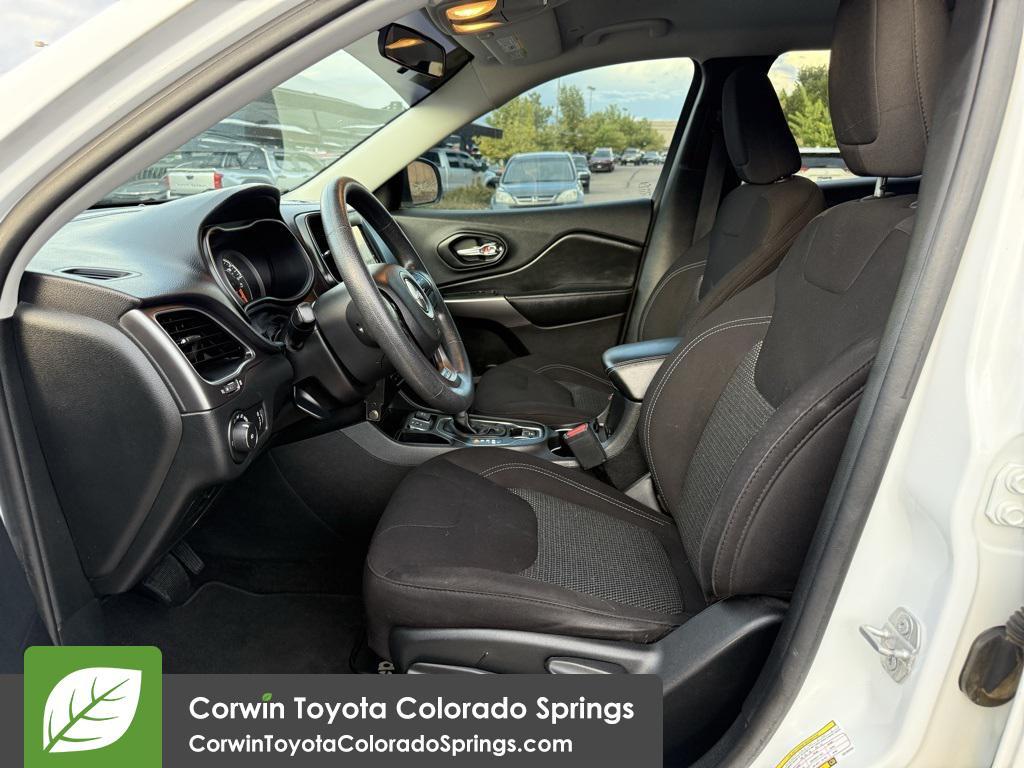 used 2019 Jeep Cherokee car, priced at $12,500