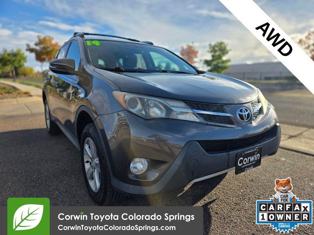 used 2014 Toyota RAV4 car, priced at $17,500