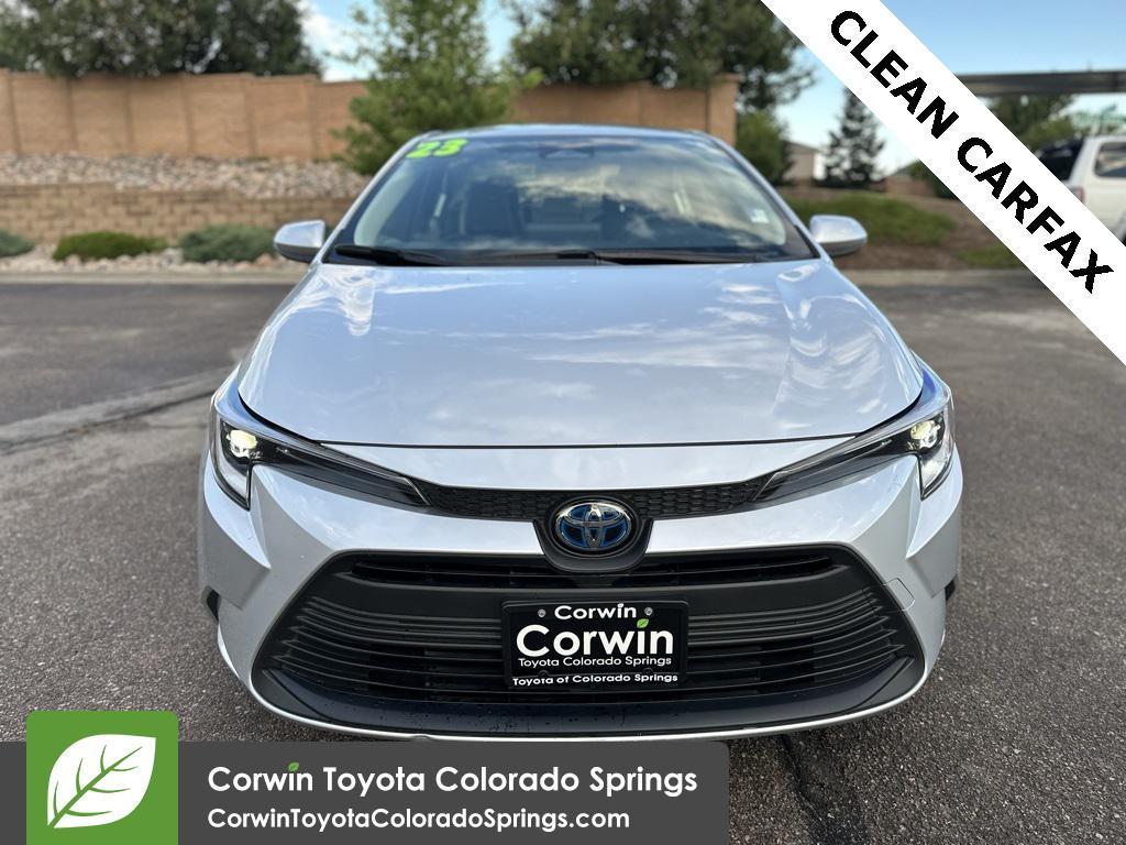used 2023 Toyota Corolla Hybrid car, priced at $24,250