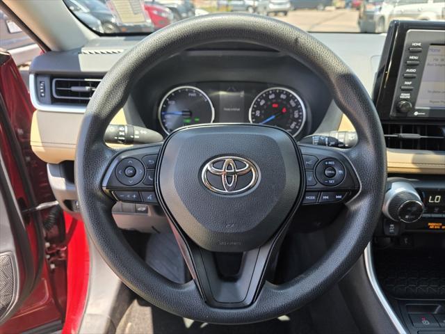 used 2021 Toyota RAV4 Hybrid car, priced at $27,000