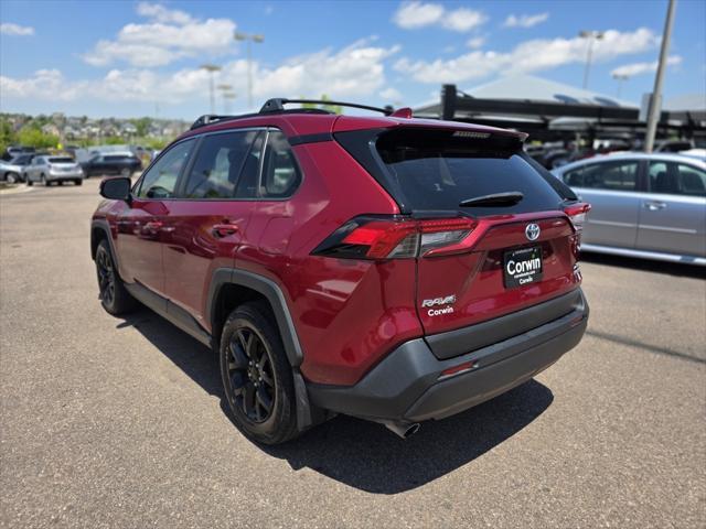 used 2021 Toyota RAV4 Hybrid car, priced at $27,000