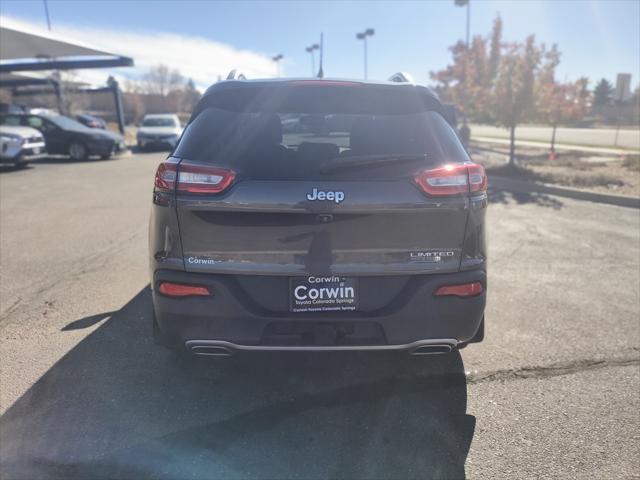 used 2015 Jeep Cherokee car, priced at $12,500