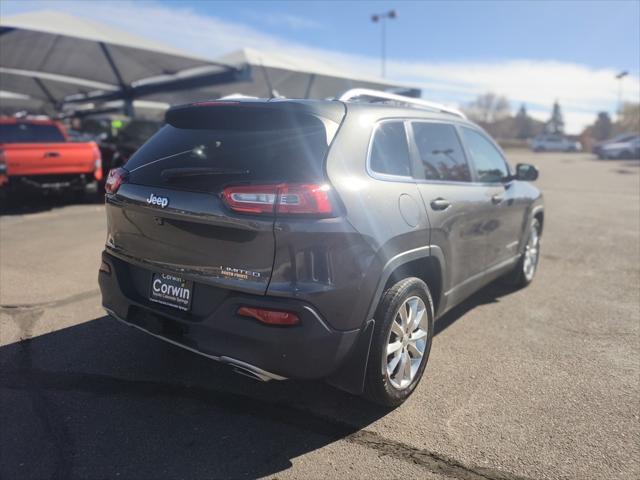 used 2015 Jeep Cherokee car, priced at $12,500