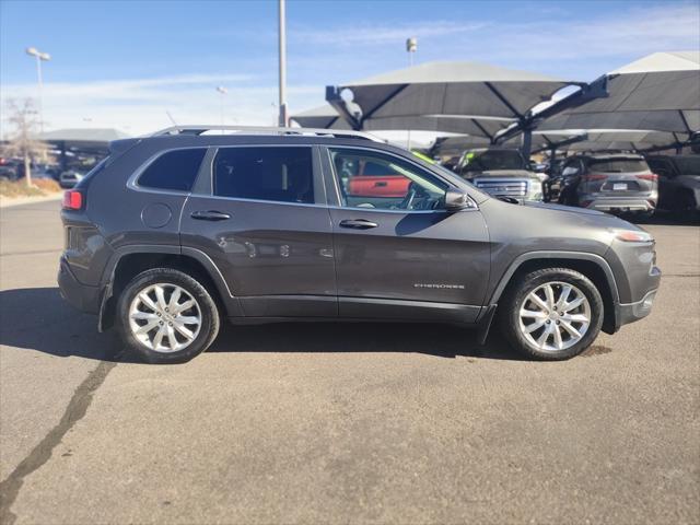 used 2015 Jeep Cherokee car, priced at $12,500