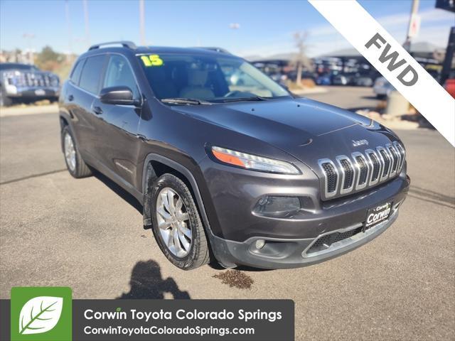 used 2015 Jeep Cherokee car, priced at $12,500