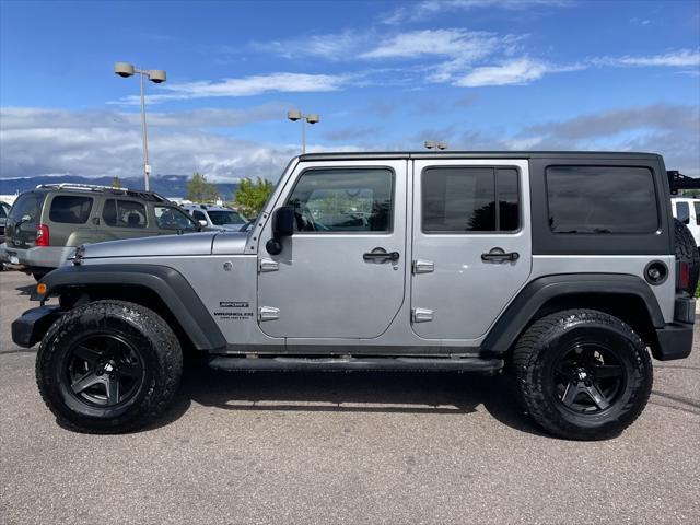 used 2016 Jeep Wrangler Unlimited car, priced at $20,500