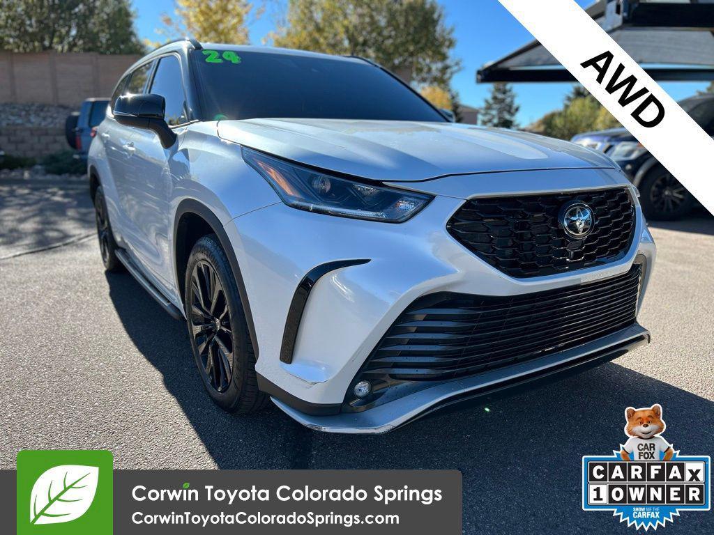used 2024 Toyota Highlander car, priced at $43,000