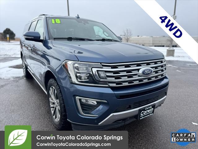 used 2018 Ford Expedition Max car, priced at $19,500