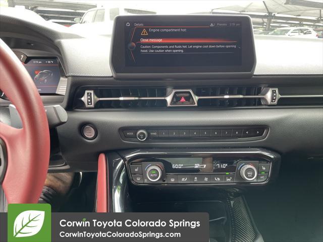 used 2022 Toyota GR Supra car, priced at $56,500